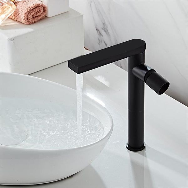 

bathroom sink faucets matte black faucet basin tall and short two type cold mixer