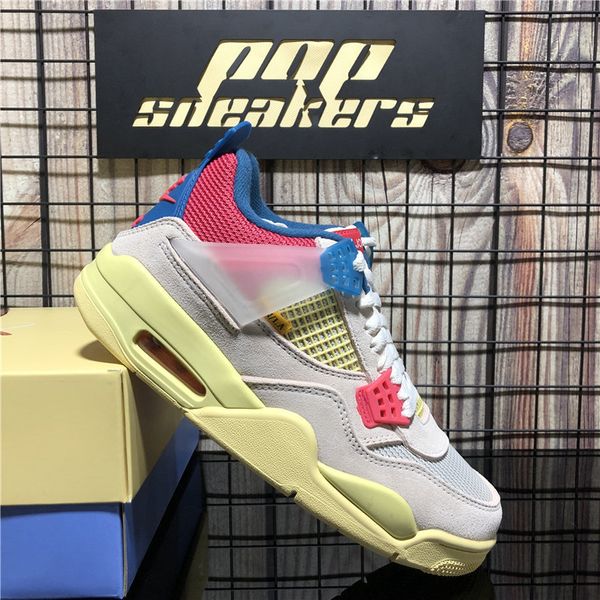 

jumpman 4 men women basketball shoes cream sail bred off nior cactus jack white cement 4s mens guava lce outdoor sports trainerh39e