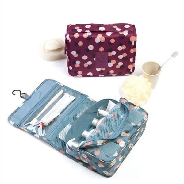 

storage bags bathroom wash hanging large neceser travel portable cosmetic bag nylon ladies capacity toiletry set pouch organizer
