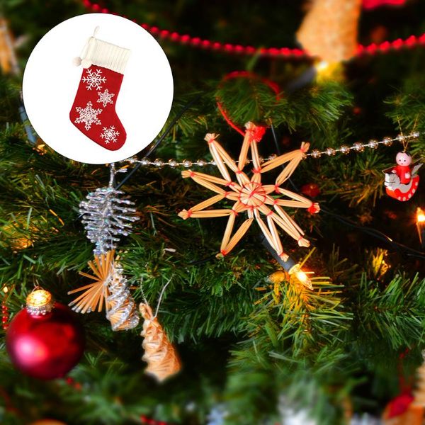 

christmas decorations 1pc accessories stocking festival pendant sock