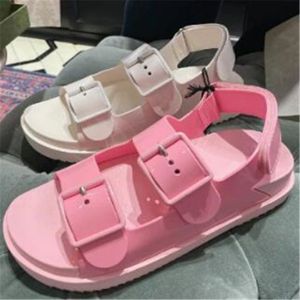 

double buckle sandals zapatos mujer elegant ladies summer women casual fashion new shoes, Black