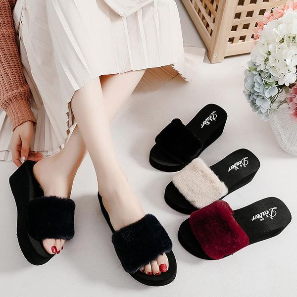 

drop summer slippers woman wedge platform beach flip flops slipper for women black eva lady shoes zapatos mujer 2021