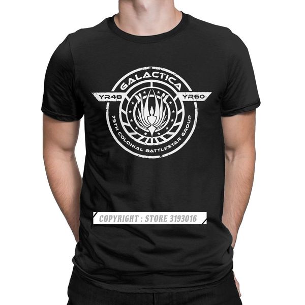 

ccccsportmen galactica bs 75 battlestar galactica t-shirts dwight the office bears casual t shirt print t-shirts mens, Black;yellow