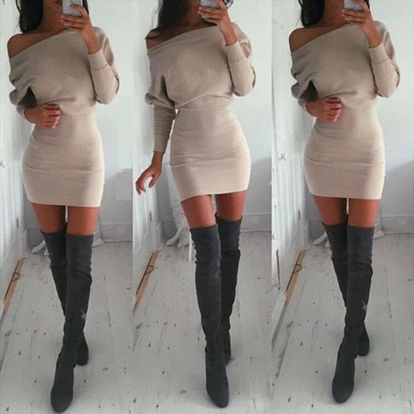 

short mini bodycon women dresses elegant off shoulder pencil skinny evening party clothes, Black;gray