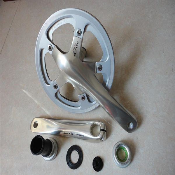 

bike heels & chainwheels alfine fc-s500 crankset touring bicycle folding internal variable speed 45t 170mm