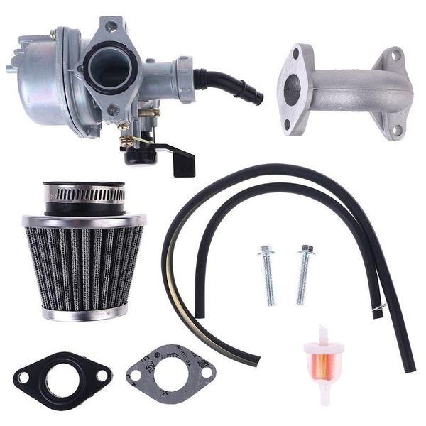 

22mm carb carburetor pz22 intake pipe air filter for 110cc 125cc atv quad pit pro dirt trail bike motorcycle fuel system