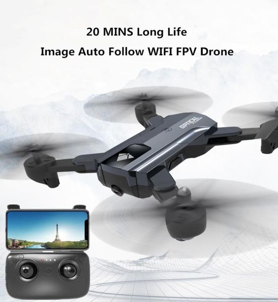 

Generation Image Auto Follow WIFI FPV RC Drone 20Mins 720P Camera Optical Flow Remote Control Helicopter Model VS X400/X5SW Drones