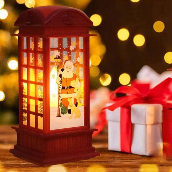 

christmas decorations indoor wind lantern santa claus snowman reindeer home decoration for 2022 cute
