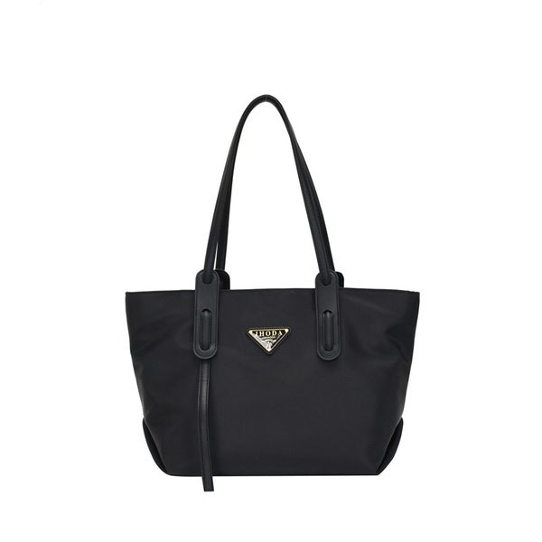 

new nylon butot women's large bag one shoulder hand oxford cloth portable shopping purse black friday
