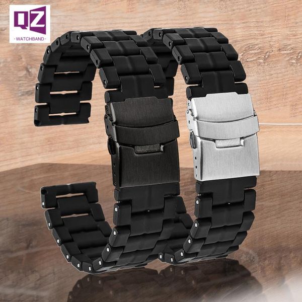 

watch bands plastic steel watchband for 3051 3080 3150 8800 band 23mm strap sport mans watches bracelet watchbands black, Black;brown