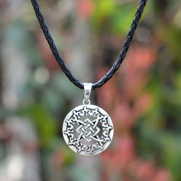 

pendant necklaces nordic mythological drama jewelry norwegian slavs orion necklace amulet, Silver