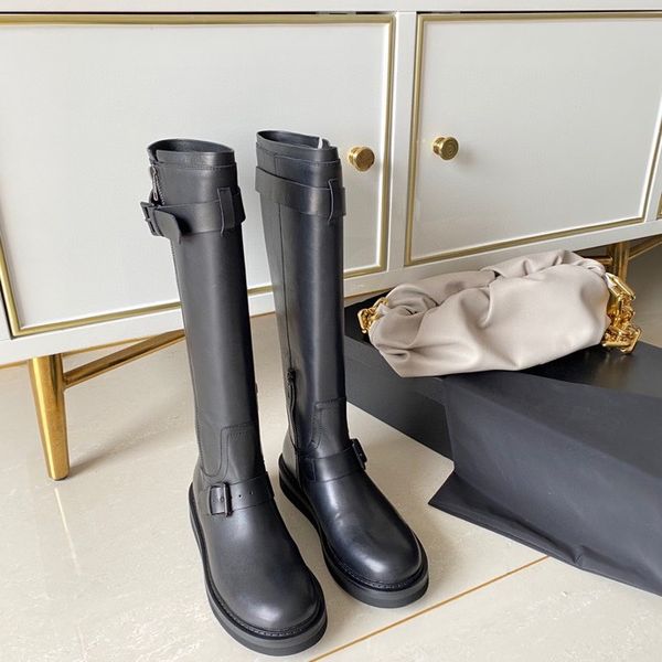 

2022 martin boots cowhide women shoes classic bee high heels leather high heeled boots fashion diamonds lady short boots large, Black