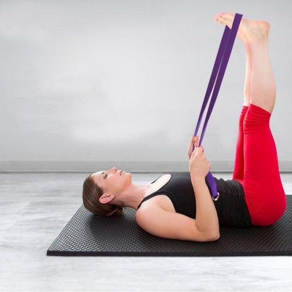 

yoga fitness strap exercise for stretching flexibility physical therapy,yoga strap, accessory resistance bands