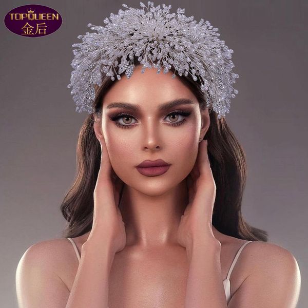 

bridal wedding diamond tiara 3d modeling crystal bridal headwear crown rhinestone with wedding jewelry hair accessories diamond bridal crown, Silver