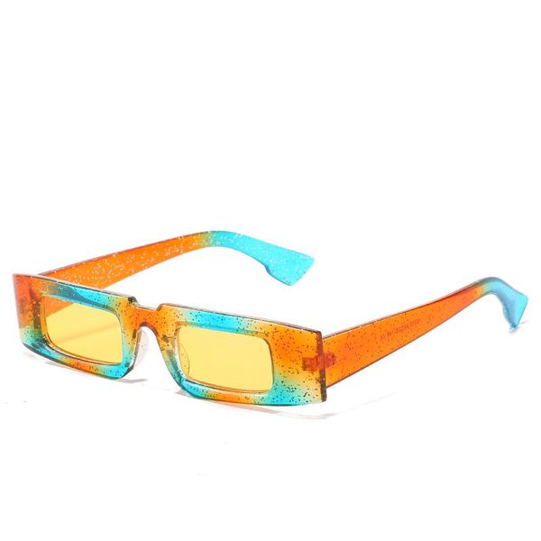 

sunglasses retro small frame square women brand designer personality hyun-chae dark glasses street snap fashion eyewear, White;black