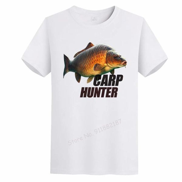 

fashion carp fish funny print casual t-shirt men cotton teeshirt tshirt men's t-shirts, White;black