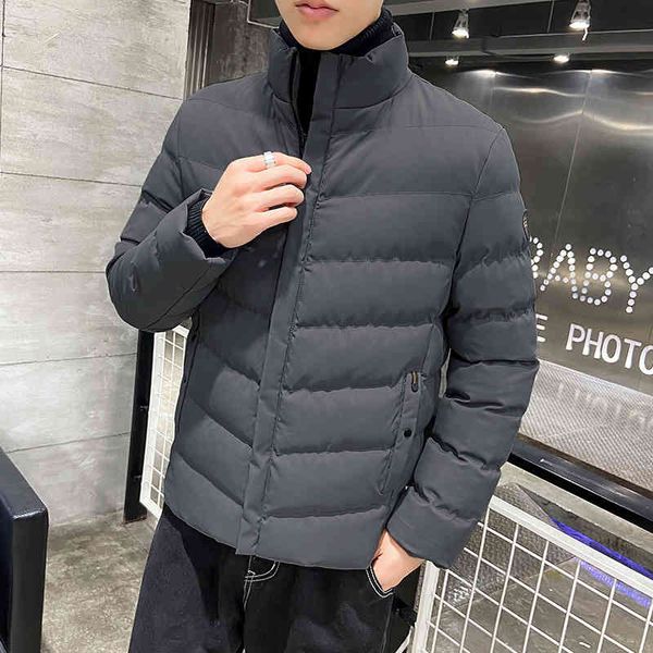 

men's winter quilted tight et, with custom , korean version, Black;brown