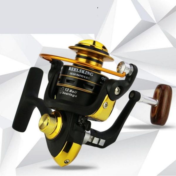 

baitcasting reels spinning fishing 5.5:1 speed rock reel sea mini carp gear accessories