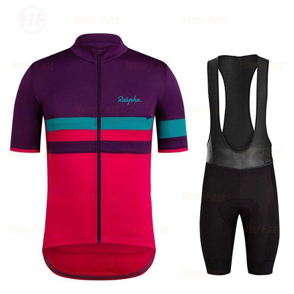 

racing sets 2021 team bike suit wear clothes quick-dry bib gel clothing ropa ciclismo uniformes cycling jerseys jersey, Black;blue
