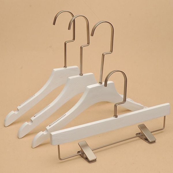 

hangers & racks 5pcs/lot baby wood for clothes rack children wooden hanger el clothing store (30pcs can logo)
