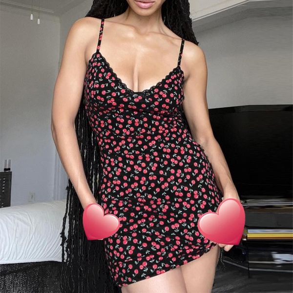 

summer v neck floral print dress women off shoulder ruffle party lace-up backless mini dresses casual, Black;gray