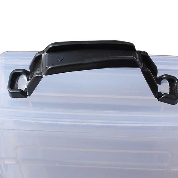 

fishing accessories 10 compartment double layers lures box plastic tackle hooks baits storage case mvi-ing