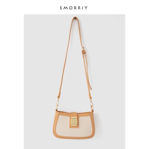 

women's bag 2021 plaid canvas pu stitching one shoulder diagonal cross casual body