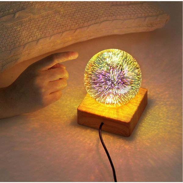 

night lights lamp rgb firework decoration table lighting holiday atmosphere desks light for gift christmas decor bedroom bedside bar