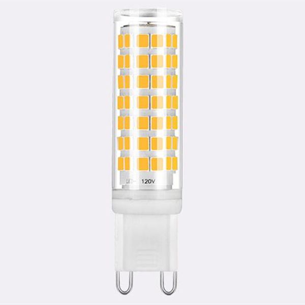 G9 LED lâmpada AC220V 120V sem cintilação 88LEDS 2835 LEDs Lâmpada G 9 luzes 690LM Luz do candelabro Substitua 70W iluminação de halogênio