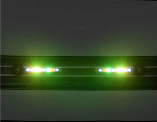 

interior&external lights 3 colors wind energy car 8 led daylight headlights styling daytime running without external power supply