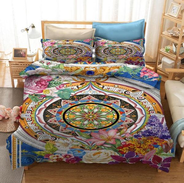 

exotic culture ethnic style 3d printed bedding set duvet covers pillowcases comforter bedclothes bed linen sets