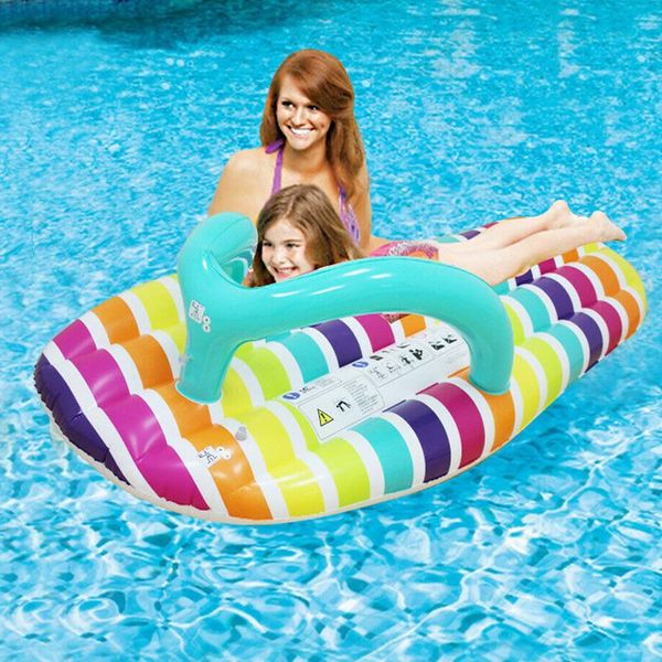 

inflatable water hammock floating bed slippers lounge chair for swimming pool beach drop floats & tubes