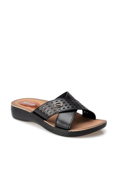 

black women 's slippers