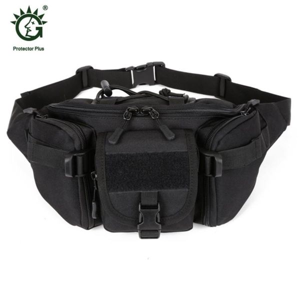 

2021tactical waist pack bag large capacity phone pouch waterproof for cycling camping hiking hunting outdoor bags