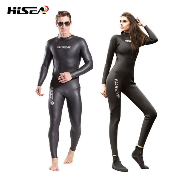 

one-piece suits full wetsuit women's/men's triathl wetuists neoprene 3mm suit back zip wet diving surfing scuba ironman swimsuit
