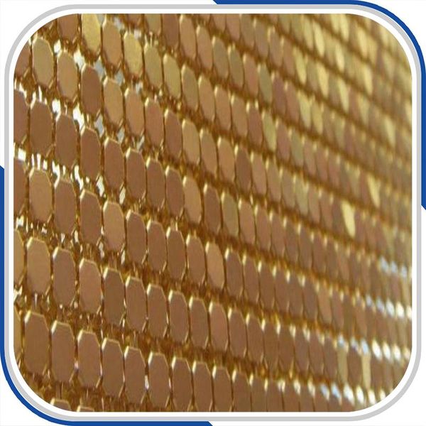 

other home decor 4mm golden elegant metallic sequin fabric cloth for el