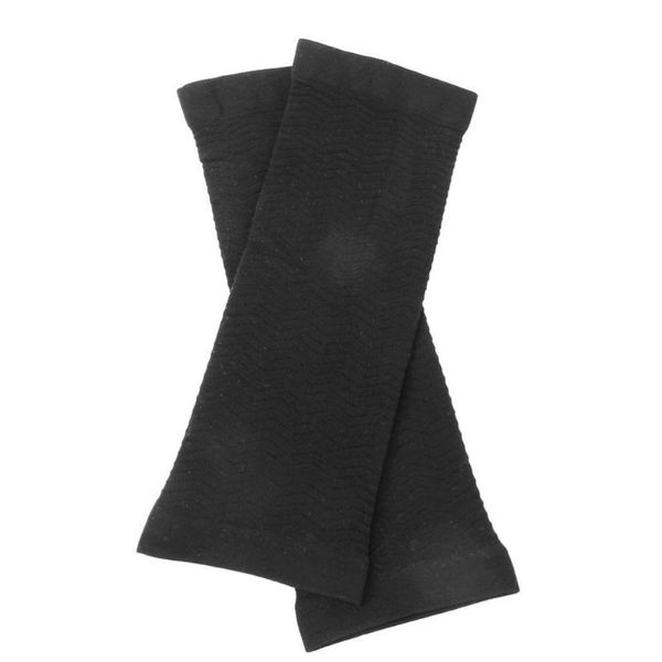 

elbow & knee pads 22-35cm fat buster calorie off slimming shaper for arms (black), Black;gray