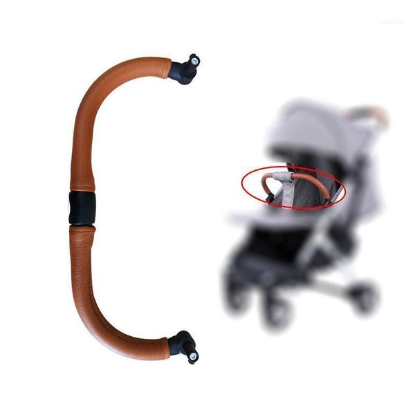 

stroller parts & accessories yoyaplus armrest baby trolley bumper bar leather handrail for plus 2/3/4/2021 , max /pro,dearest1