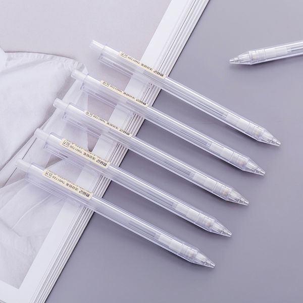 

culture xufeng original product record transparent seri automatic pencil writing matte hexagonal movable 0.5/0.7mm