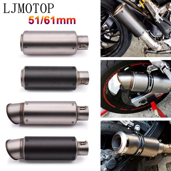 

motorcycle exhaust system 51mm 61mm with db killer pipe muffler for f800gs adventure f800gt f800r f800s f800st