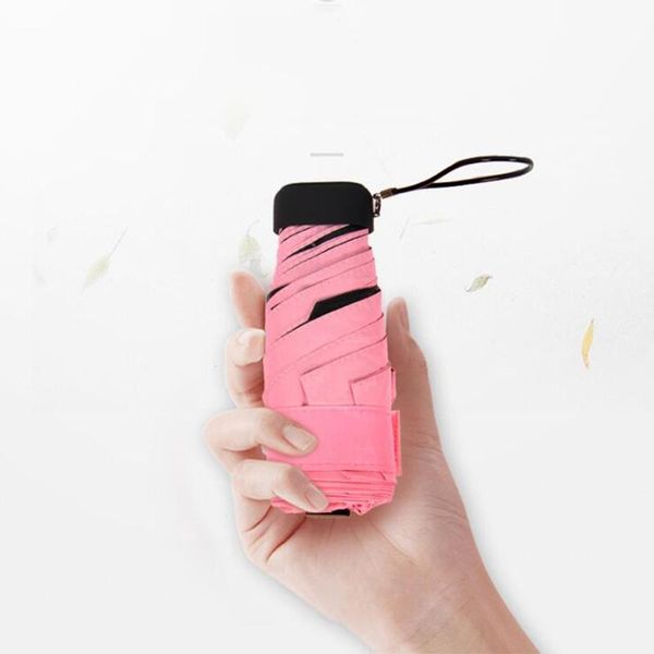 

umbrellas mini pocket umbrella women uv small 200g rain waterproof men sun parasol convenient girls travel parapluie kid