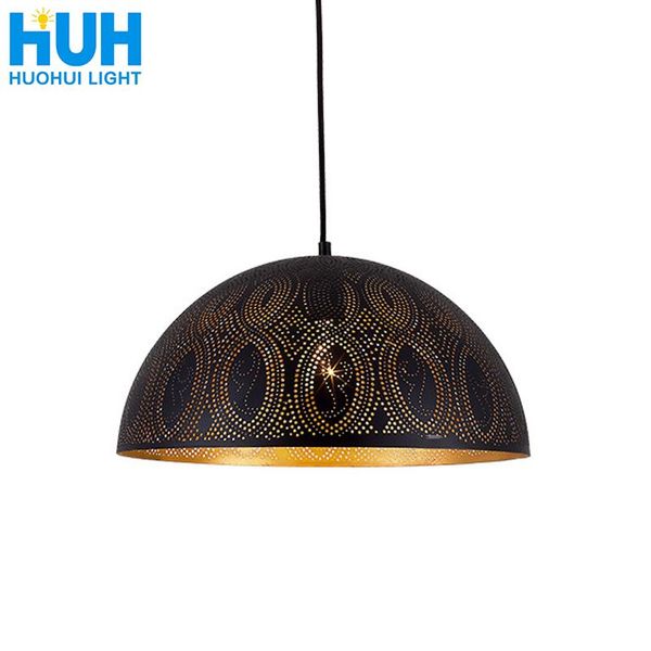 

pendant lamps retro industrial wind chandelier restaurant entrance bar american handmade hollow iron designer personality