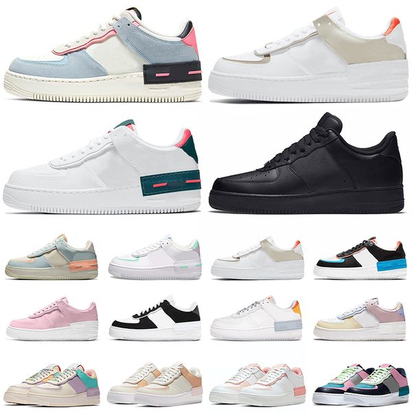 

great seller shadow running shoes women men sports sneakers 1 utility triple white black pixel snakeskin pink mens trainers chaussures size