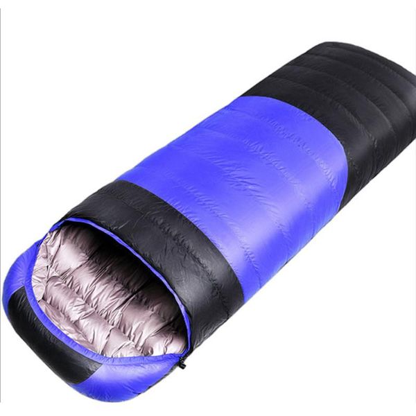 

down sleeping bag 2600g outdoor warm envelope travel camping bags