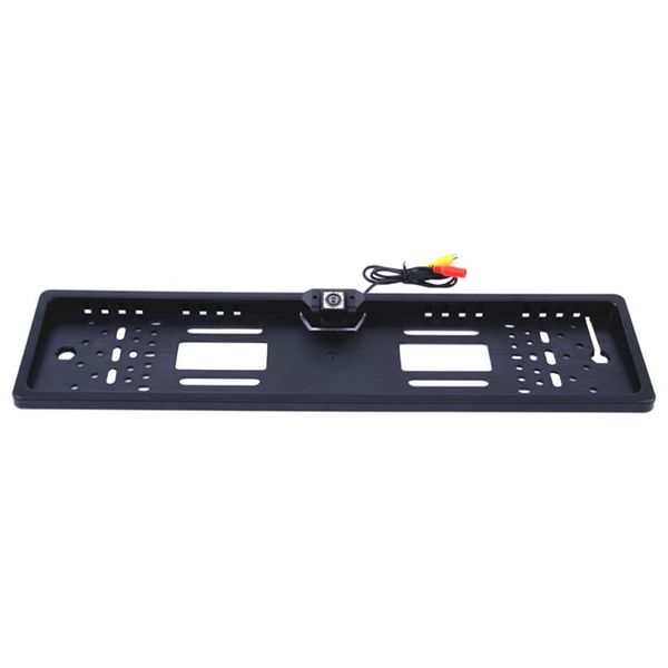 

car rear view cameras& parking sensors waterproof europe camera license plate frame system