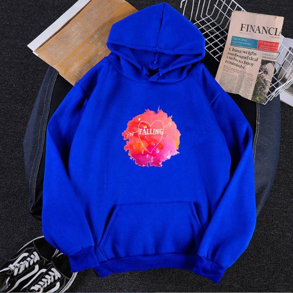 

women's hoodies & sweatshirts vintage pink hoodie letter pullovers falling clothes gothic watercolor harajuku 2021 woman, Black