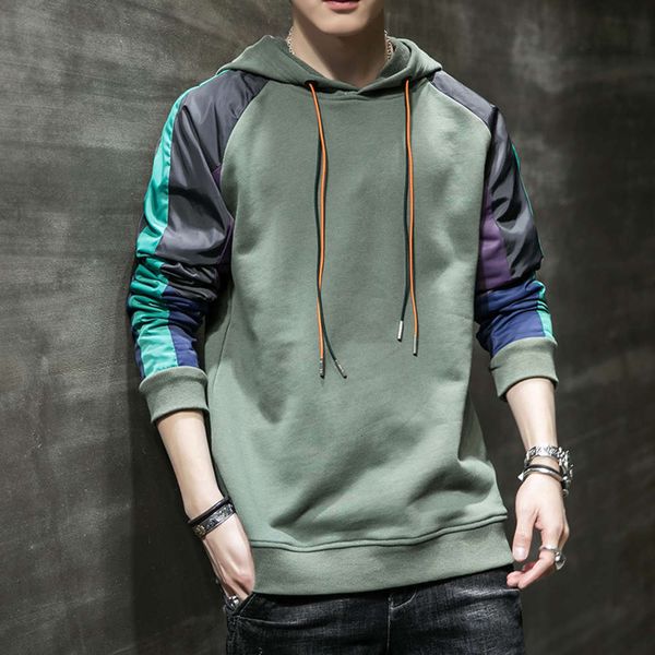 

sweater fashion long sleeve spring and autumn hooded loose casual, Black