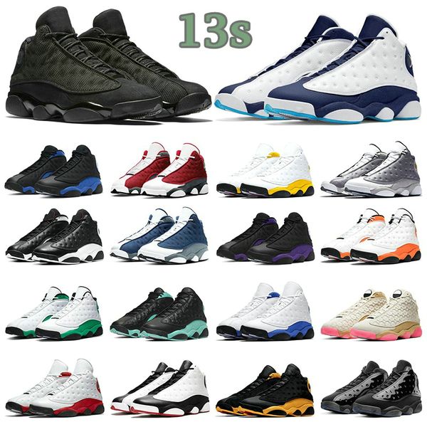 13 scarpe da ginnastica da basket 13s scarpe sportive da uomo del sol brave blue court viola hyper royal reverse ha ottenuto il gioco red flint wheat chicago obsidian phantom storia del volo