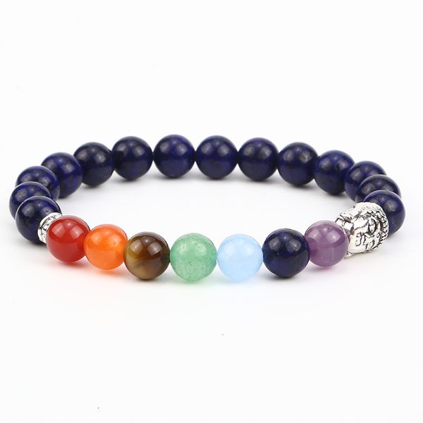 

bracelet tiger eye stone 8mm green dongling red agate yoga buddha head bead energy volcanic bracelet, Golden;silver