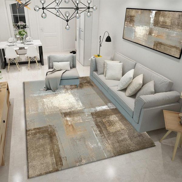 

carpets 80x120cm nordic series ink drawing style carpet for living room coffee table bedroom mat non-slip floor rug soft home decor
